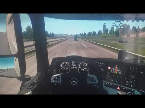Ets2 Mercedes actros mp4 300fps