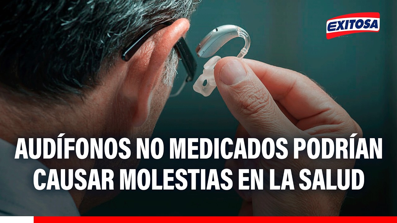 🔴🔵 Audífonos no medicados podrían causar molestias en la salud