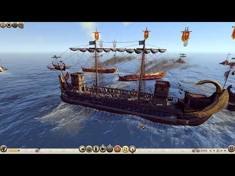 Total War  Rome II Great Naval Battle