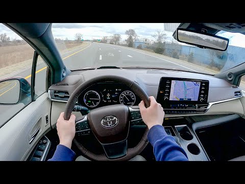 2022 Toyota Sienna Platinum - POV Test Drive (Binaural Audio)