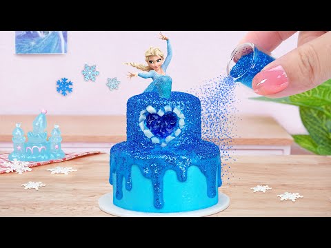2 Hours Princess Cake 💃Beautiful Disney ELSA Pull me Cake Decorating ❄ Mini Cakes Compilation