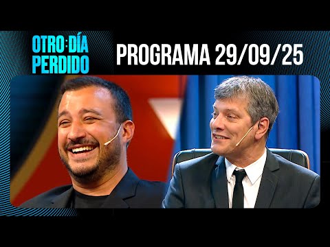 OTRO DÍA PERDIDO - Programa 29/09/25 - TOMÁS REBORD Y UNA CHARLA ZIGZAGUEANTE CON PERGOLINI