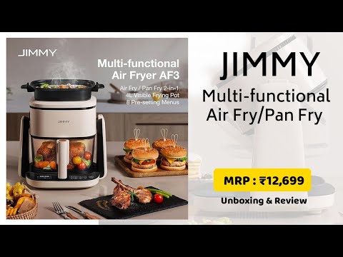 Jimmy AF3 Air Fryer | Unboxing & Review