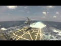U S Navy Sea Hawk helicopter searches for.