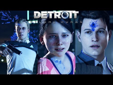 [4K] DETROIT BECOME HUMAN - The Hostage: All Possible Outcomes (PS4 Pro) @ 2160p ✔