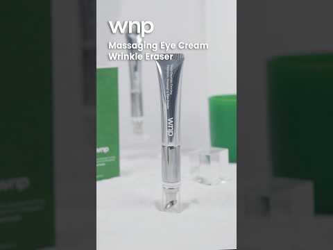 Nightly care with WNP eye cream—reduce wrinkles and dark circles at home!