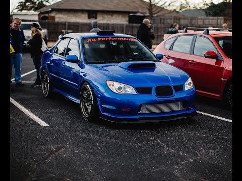 Practicing Launch Control (Somewhere in Mexico) 07 STI Subaru