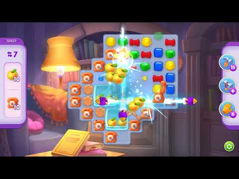 Homescapes Level 10821 No Boosters Gameplay