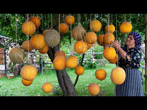 This Is How We Store Melons 🍈 for a Whole Year 📆 Without Sugar and Freezing ❄️