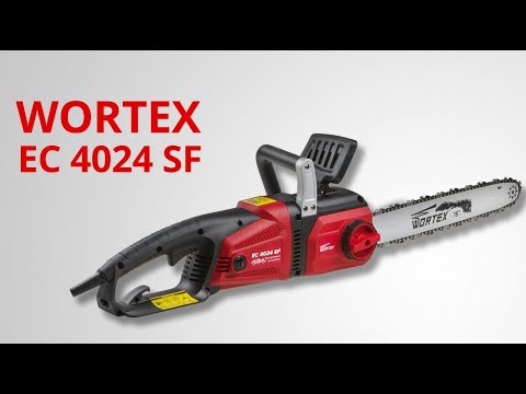 Пила цепная электрическая WORTEX EC 4024 SF шина 40 см (16"), 3/8" LP, 1.3 мм + АКЦИЯ! (масло ECO 1 л и очки STARTUL в подарок!)