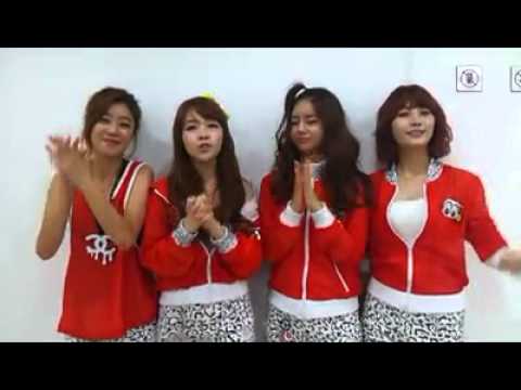 120831 Girl's Day 'Love in Asia' Promo Message
