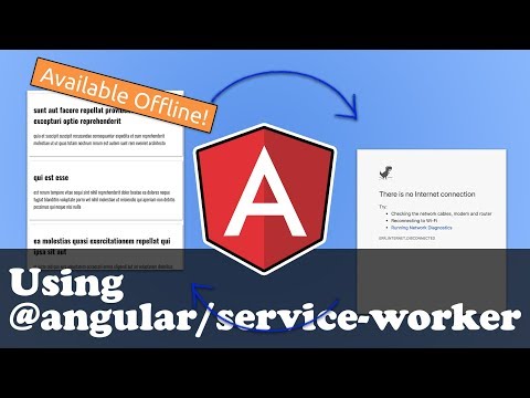 Angular Service Worker Tutorial