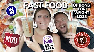 Fast Food Options on a Weight Loss Journey | Low Point WeightWatchers Fast Food- Taco Bell, Chipotle