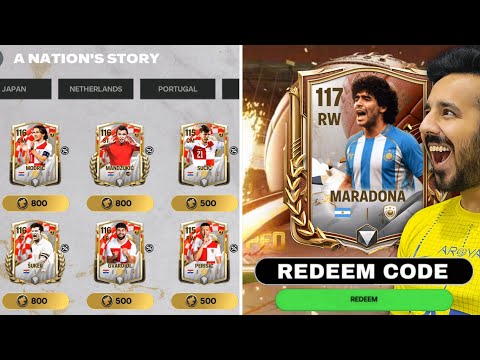 Redeem Code ! Free 116 Croatian Player - Capped Legends Week 2 [Shards are Back] 🔥