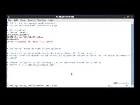 How To Install Shell In A Box - Access Remote Linux Servers | LinuxHelp ...