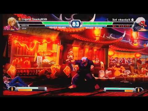 Xel chuckyX vs Liquid SnakeR3D (kof XIII) rematch