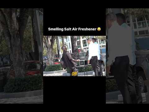 SMELLING SALT AIR FRESHENER PRANK 🤣