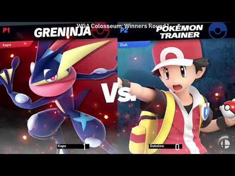 Kaps (Greninja) vs. Dukelow (Pokemon Trainer) - WGA Colosseum 21 - Winners R2