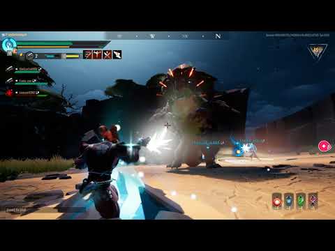 Dauntless| Epic Battle with Heroic Rockfall Skarn
