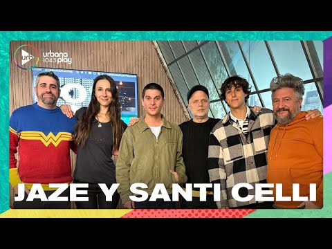 ¡Jaze y Santi Celli cantan en vivo en #VueltaYMedia!