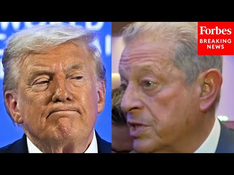'I Would Hate To Be The Fact Checker...': Al Gore Gives Savage Rebuke To Trump's Davos Speech