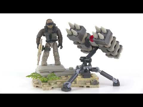 Mega Bloks Call of Duty 06867 SAM Turret set review! 20140726