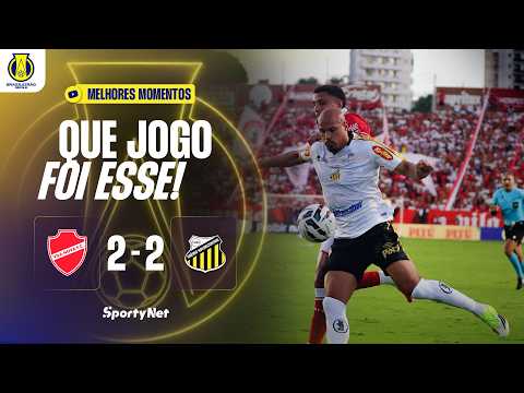 Gols e melhores lances de Vila Nova-GO x Novorizontino