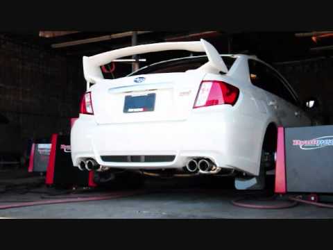 Tanabe Medalion Touring Exhaust Dyno Test - 2011 Subaru STI