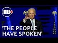 Biden reikt Trump-stemmer de hand in overwinningsspeech | NU.nl