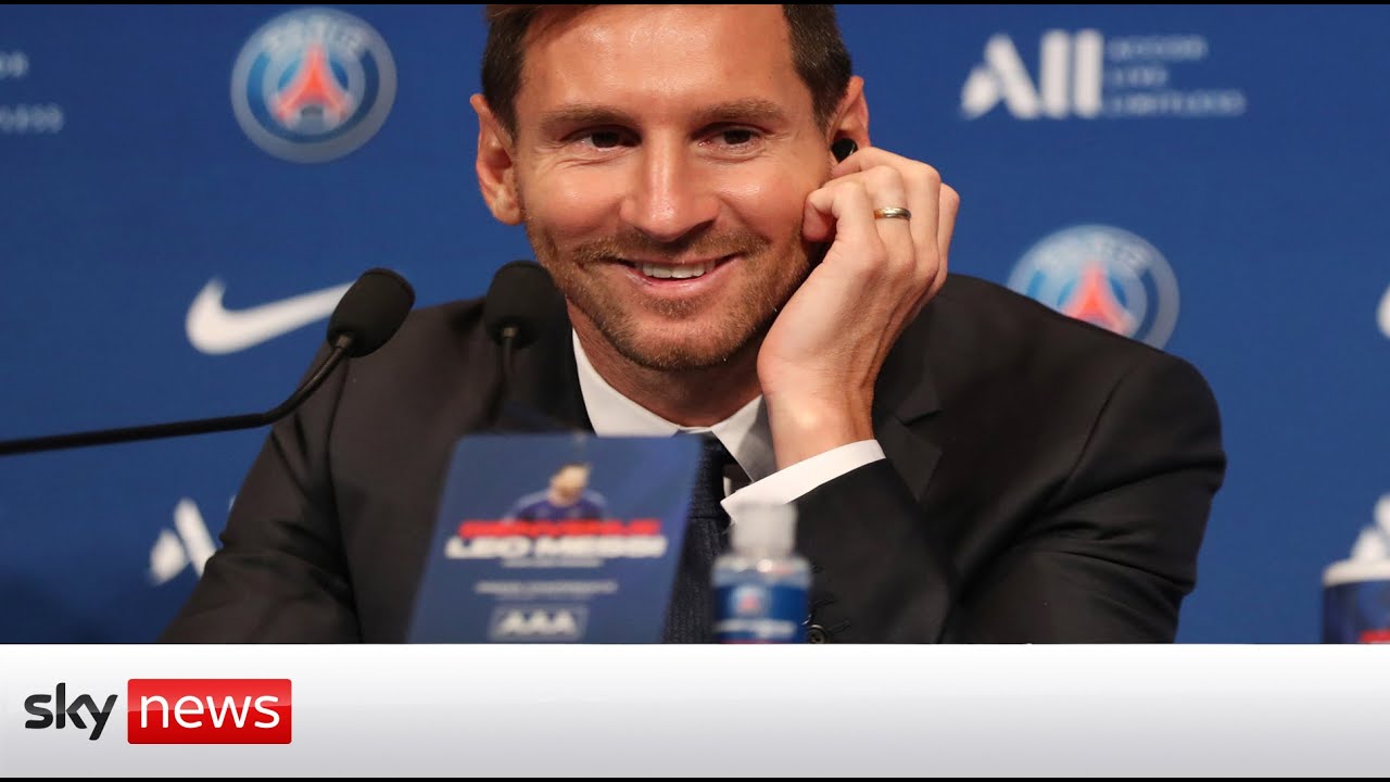 Lionel Messi says he wants more trophies and is 'excited' by Paris Saint-Germain move
