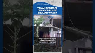 Kontur Tanah Labil, 2 Rumah Warga Rusak Imbas Tanah Bergeser di Sukamakmur Bogor