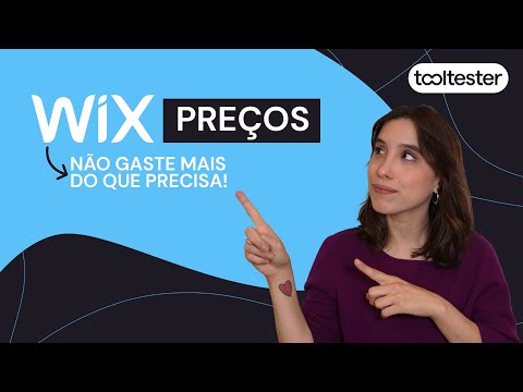 Wix Preços video