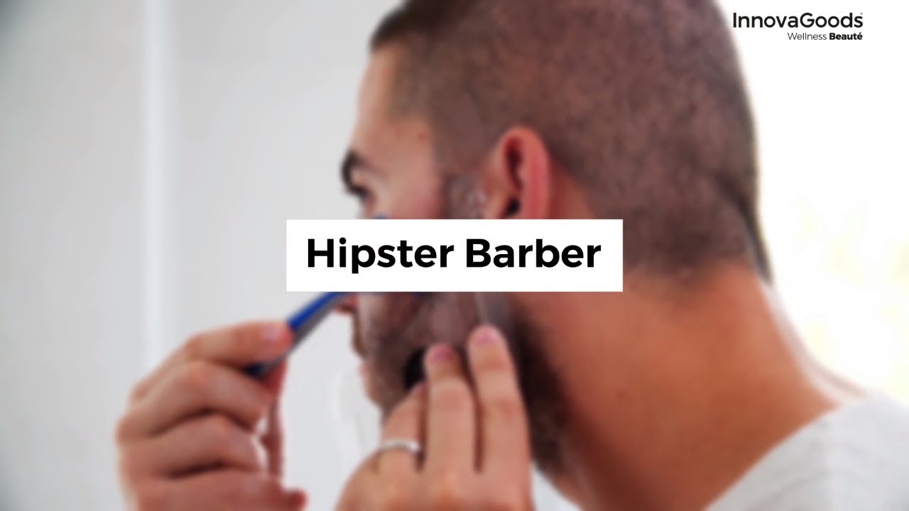 Hipster Barber InnovaGoods Wellness Beauté barzdos skutimosi forma
