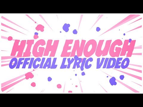 Justin Caruso - High Enough ft. Rosie Darling (Lyric Video)