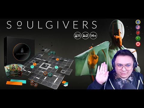 Nico Pertici board games live unboxing, Soulgivers: un Kickstarter tutto italiano