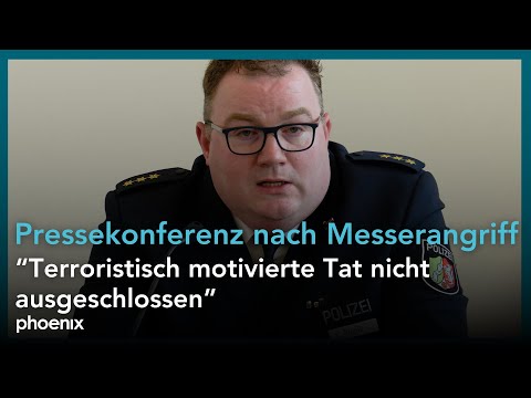 Pressekonferenz zu dem Anschlag in Solingen | 24.08.2024