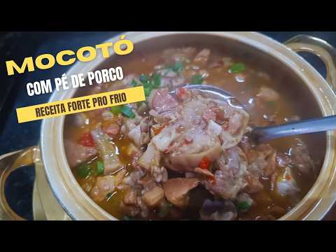 Mocotó com Pé de Porco  Receita Forte pro Frio!