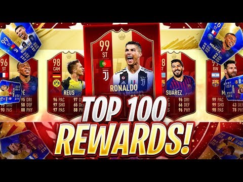 2 x CRAZY ULTIMATE TOTS TOP 100 REWARDS! FIFA 19 Ultimate Team