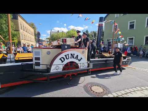 Tag der Sachsen 2025 Sebnitz Schifffahrtgesellschaft Elbe Prossen e.V. DUNAJ 