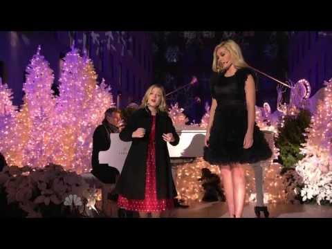 Jackie Evancho & Katherine Jenkins ,Silent Night,,live  Rockefeller Center, 2010,HD 1080p
