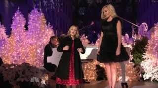 Jackie Evancho &amp; Katherine Jenkins ,Silent Night,,live  Rockefeller Center, 2010,HD 1080p