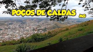 POÇOS DE CALDAS / MG . De carona até o Morro do Cristo - Caminhada pela Av. João Pinheiro. 21/08/26