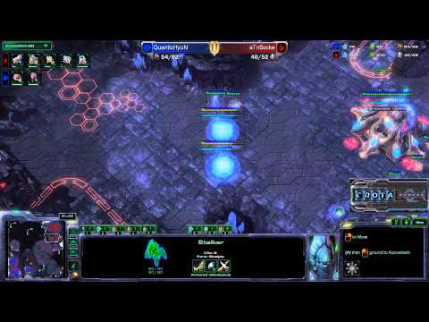 Hyun (Z) vs Lucifron (T) - G3 - StarCraft 2 - HOTS045