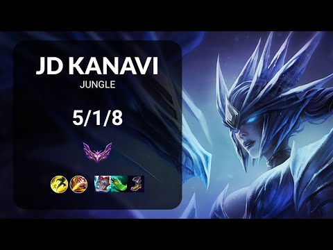 JD Kanavi Shyvana vs Lillia JUNGLE - KR  Patch 14.15