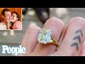 see tallulah willis enormous emerald engagement ring from fiancé dillon buss people