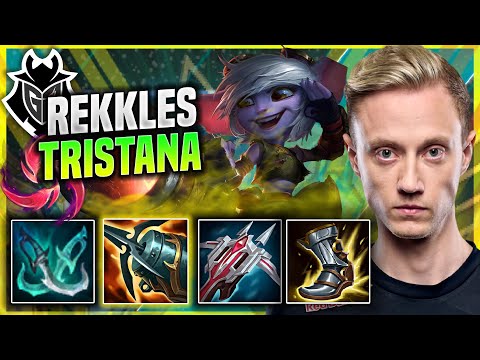 REKKLES IS A BEAST WITH TRISTANA! - G2 Rekkles Plays Tristana ADC vs Ezreal! | Season 11