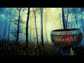 Tibetan singing bowls and forest rain sounds | Black screen |