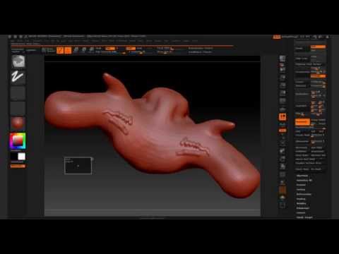 Introduction to ZBrush Tutorial (2/5) - Adaptive Skin
