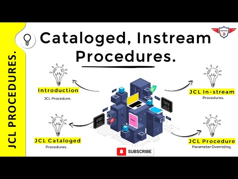 JCL Tutorial - JCL Procedures, JCL Cataloged Procedures, JCL Instream, Proc Override in JCL JCL PROC