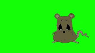 Rat "this is clearly MY GARBAGE..." Smiling Friends green screen